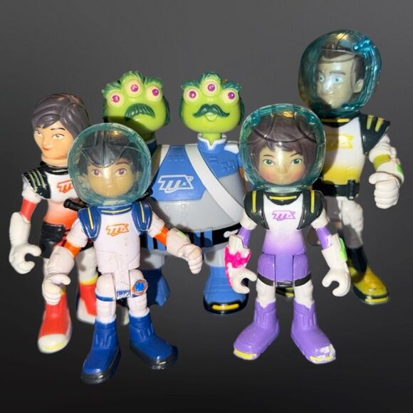 Disney Jr Miles Tomorrowland Series 5 Pack Set Waston & Click B19 - Picture 5 of 7